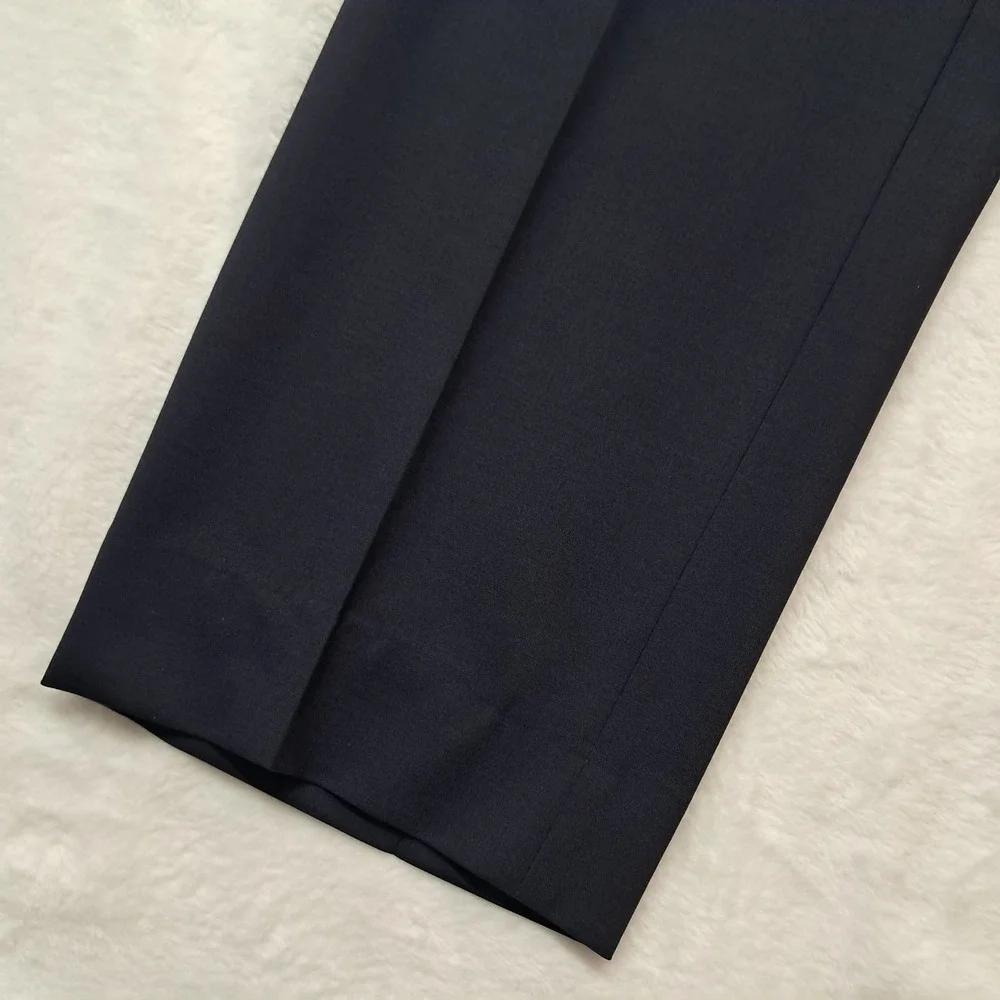 Theory Mayer New Tailor 2 Virgin Wool Dress Pants Men's 36 Navy Blue Work Career - Picture 9 of 13